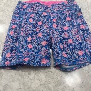 Lilly Pulitzer Floral Patterned Bike Shorts